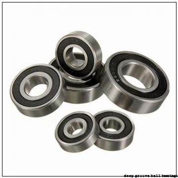 12 mm x 21 mm x 5 mm  ZEN 61801 deep groove ball bearings