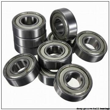 1,984 mm x 6,35 mm x 3,571 mm  KOYO WOB69 ZZX deep groove ball bearings