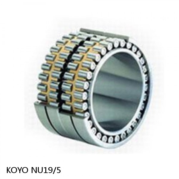NU19/5 KOYO Single-row cylindrical roller bearings