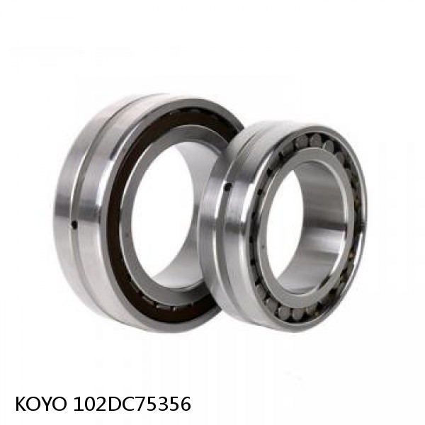 102DC75356 KOYO Double-row cylindrical roller bearings