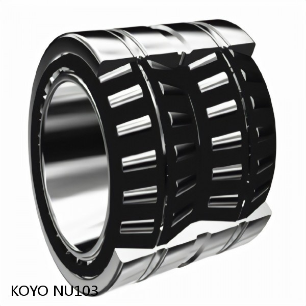 NU103 KOYO Single-row cylindrical roller bearings