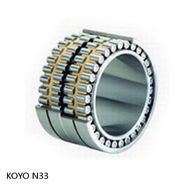 N33 KOYO Single-row cylindrical roller bearings