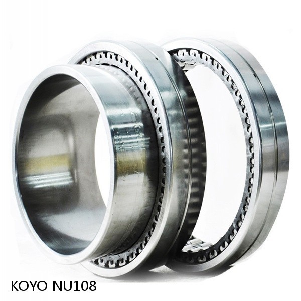 NU108 KOYO Single-row cylindrical roller bearings