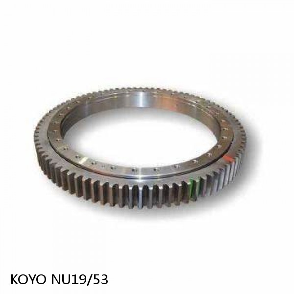 NU19/53 KOYO Single-row cylindrical roller bearings