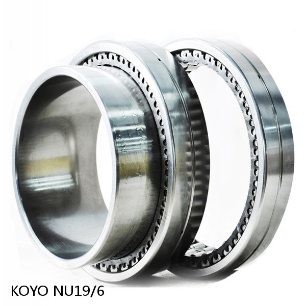 NU19/6 KOYO Single-row cylindrical roller bearings